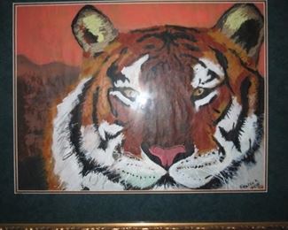 New Orleans artist, Frank Carter.