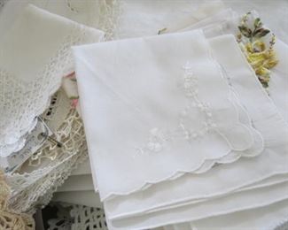 Freshly washed and pressed linens.