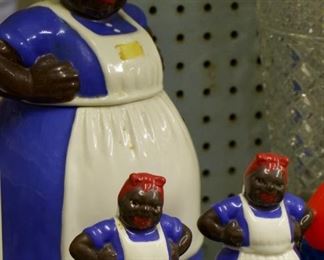 Cookie jars and salt and pepper