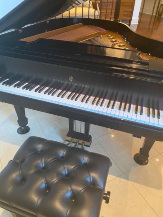 Steinway & Sons Piano M Player serial number 57 1951  bought from Steinway and sons 2006  includes leather Bench.  $39,000 Serious buyers only. Text offer. 