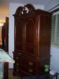 Armoire/Media cabinet for bedroom suite