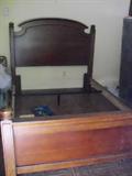 Fabulous queen bed with matching chest