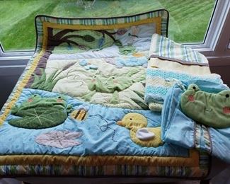 Baby quilts and bedding