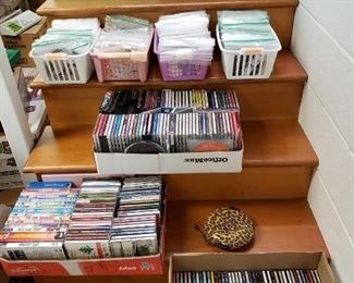 CD’s and DVD’s