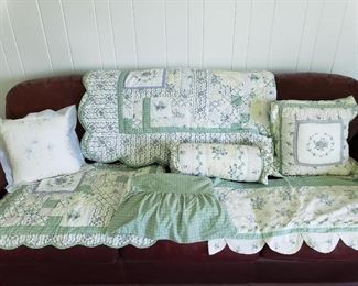 Quilted bedding