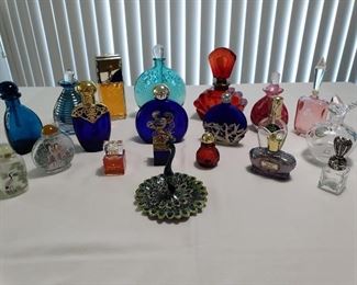 Vintage perfume bottles