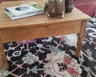Antique Pine Coffee Table 