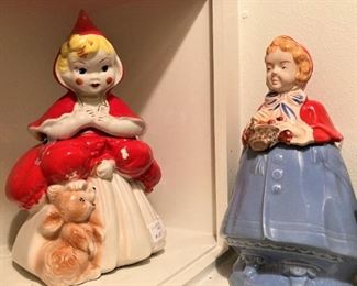 Little Red Riding Hood Cookie jars