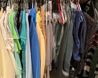 .  .  . and more clothes!