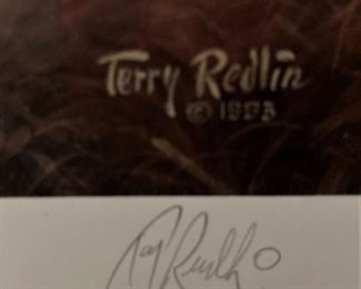 Signed by Terry Redlin