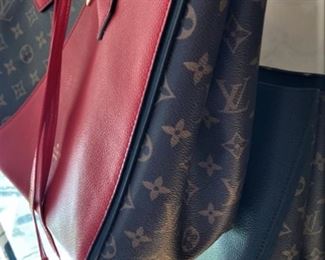 Two Louis Vuitton purses