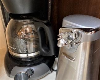 Some of the many small appliances