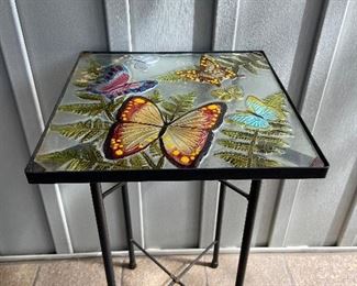 Small  Art Glass Table