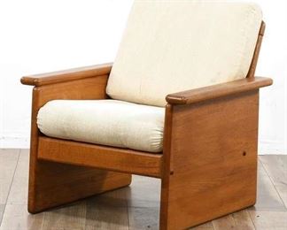 Mid Century Danish Modern Teak Armchair