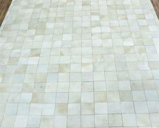 12X15' Hand Made Natural Hide Area Rug