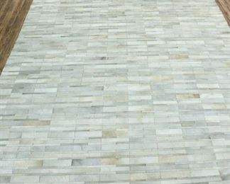 12X15' Hand Made Natural Hide Area Rug