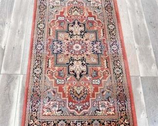 2.5X5' Orienta For Carter Hawley Hale Wool Area Rug