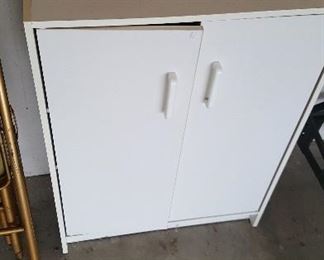 48. white cabinet 