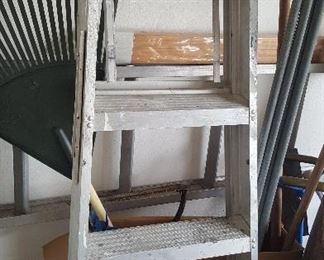 55. aluminum ladder $