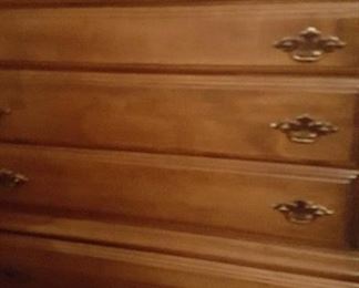 36.  5 drawer chest of drawers matches bed and dresser 