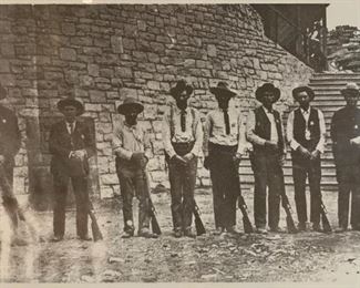 Panorama Wild West Western Sheriff Photo Print 11.5x30.5x.5in HxWxD
