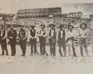 Panorama Wild West Western Sheriff Photo Print 11.5x30.5x.5in HxWxD