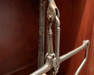 Antique Cast Iron & Brass Canadian Postal Scale Pritchard & Andrews Ottawa 14x15x4in HxWxD