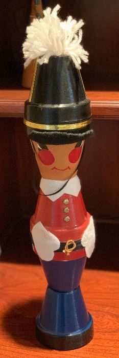 DOT McKenna Ceramic Toy Soldier Art 18in H