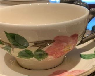 57 pc Franciscan Desert Rose Dinnerware China Set