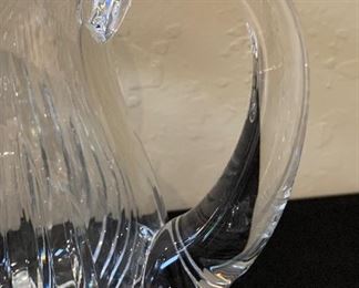 Large Waterford Crystal Glass WaterPitcher 8.25in H x 5.25in W x 8in D HxWxD