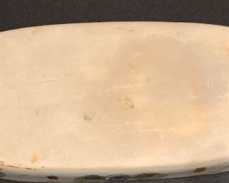 El Palomar Mexico Pottery Ken Edwards Oblong Dish 1.5x5.5x14in HxWxD