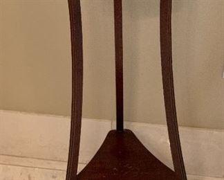 Wood Plant Stand 29x12x12in HxWxD