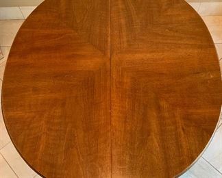 Vintage Walnut Dining Table 29x42x35-55in HxWxD