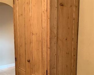 Rustic Slender Cabinet 84x34.5x18in HxWxD