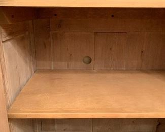 Rustic Slender Cabinet 84x34.5x18in HxWxD