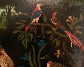 *Original* Wildlife Oil Painting Unsigned 30.5x42x2.5 HxWxD