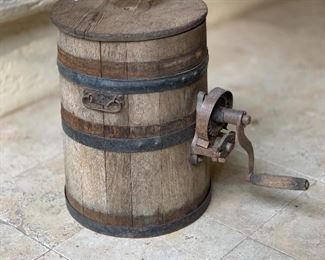 Antique Wood Butter Churn 18x24x14in 18 HxWxD