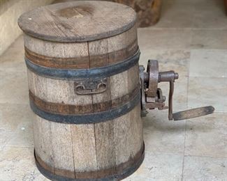Antique Wood Butter Churn 18x24x14in 18 HxWxD