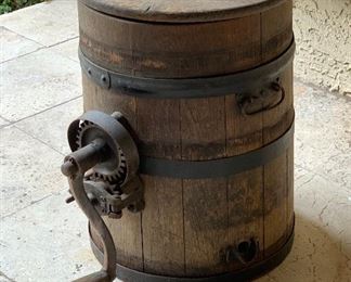 Antique Wood Butter Churn 18x24x14in 18 HxWxD