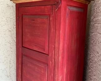 Rustic Outdoor Cabinet 72 x 23 x 13 HxWxD
