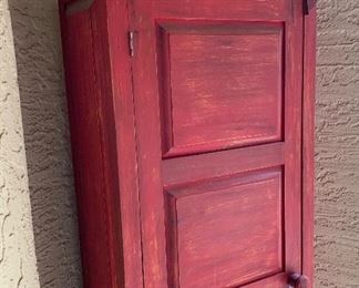 Rustic Outdoor Cabinet 72 x 23 x 13 HxWxD