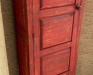 Rustic Outdoor Cabinet 72 x 23 x 13 HxWxD