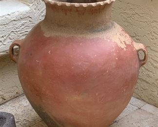 AS-IS Huge Clay Pot 30 x 25 x 22 HxWxD