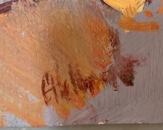 *Original* Art Cowboy Signed 17x14.5in