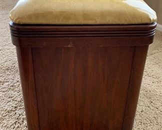 Art Deco Vanity Seat 19x22x14in HxWxD