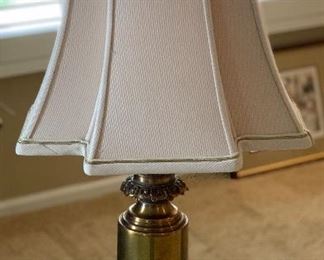 Antique Brass Lamp 28x14x10in HxWxD