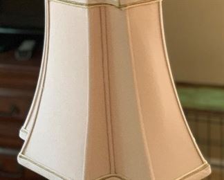 Antique Brass Lamp 28x14x10in HxWxD