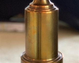 Antique Brass Lamp 28x14x10in HxWxD