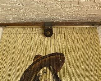 Beaded lady bullfighter decor wall hanging 79 in. Long X 35in wide