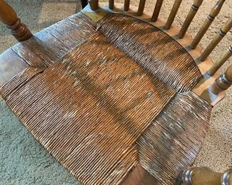 Barnard & Simonds Co. Solid wood chair 22in x 27in x 38in HxWxD